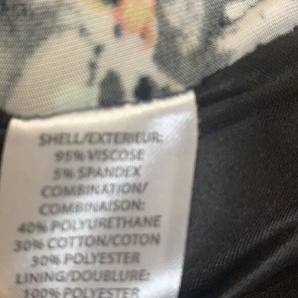 ANDREW MARC PRINT SURPLICE SHEATH DRESS SIZE‎ 10 - Picture 7 of 7